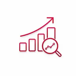 Icono de consultoría SEO para estrategias de posicionamiento web.